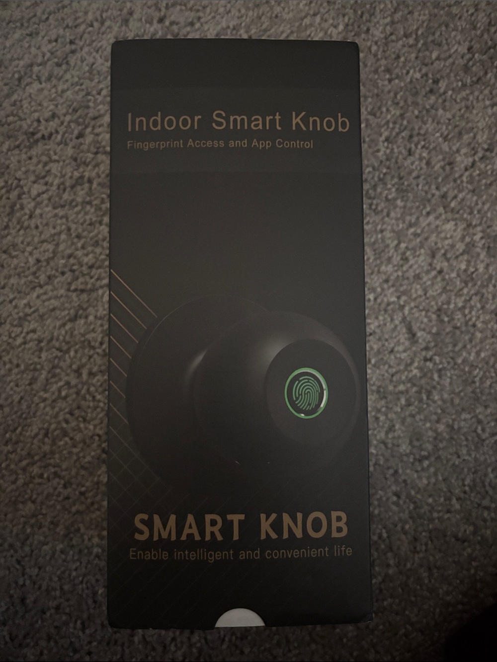 Smart Door Lock - Black - Compatible Electronic Keyless Entry